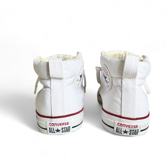 Converse Chuck Taylor All Star Street Mid White Natural 149546F Mens Size US 13 - Picture 4 of 11